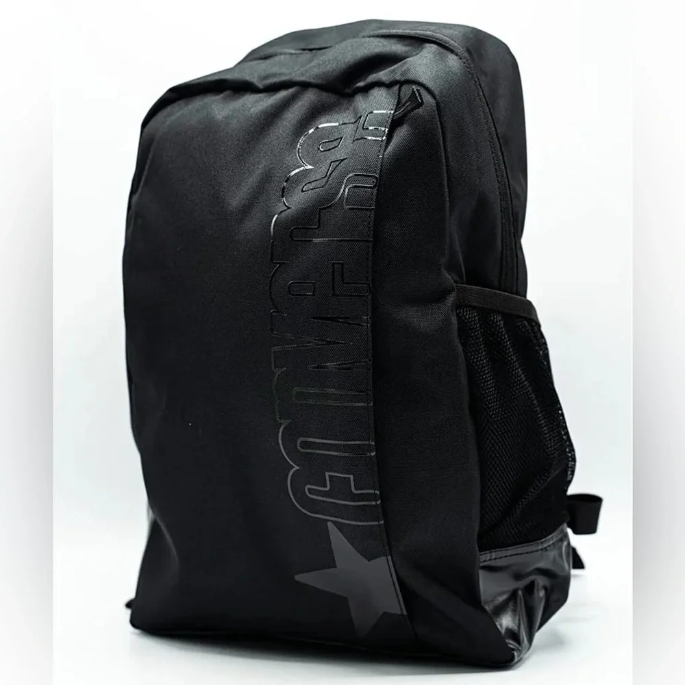Converse Black Speed 2 Unisex Black Polyester Backpack One‎ Size | NEW/NWT!!🎒🖤